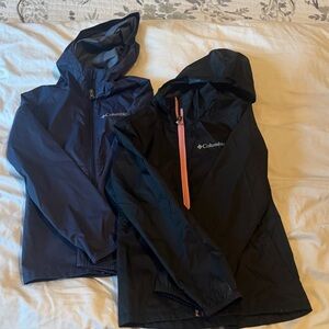 Two Columbia Switchback Rain Jackets
